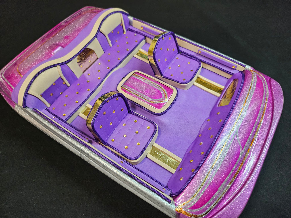 RC/1/10 scale Lincoln interior and headliner