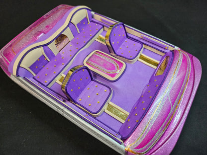 RC/1/10 scale Lincoln interior and headliner