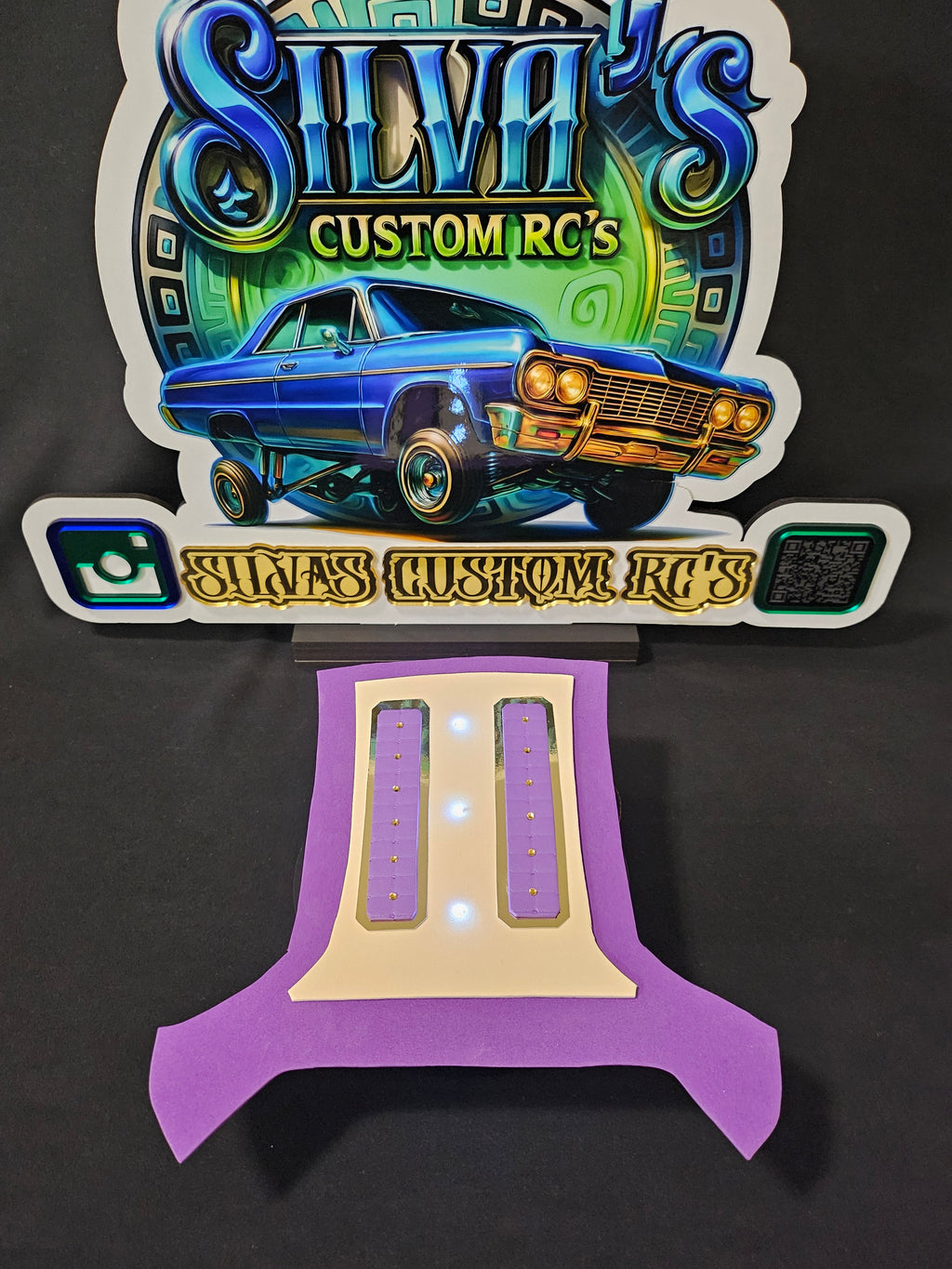 RC/1/10 scale Lincoln interior and headliner