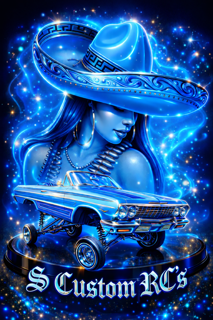 Blue Chara Lowrider Tshirt