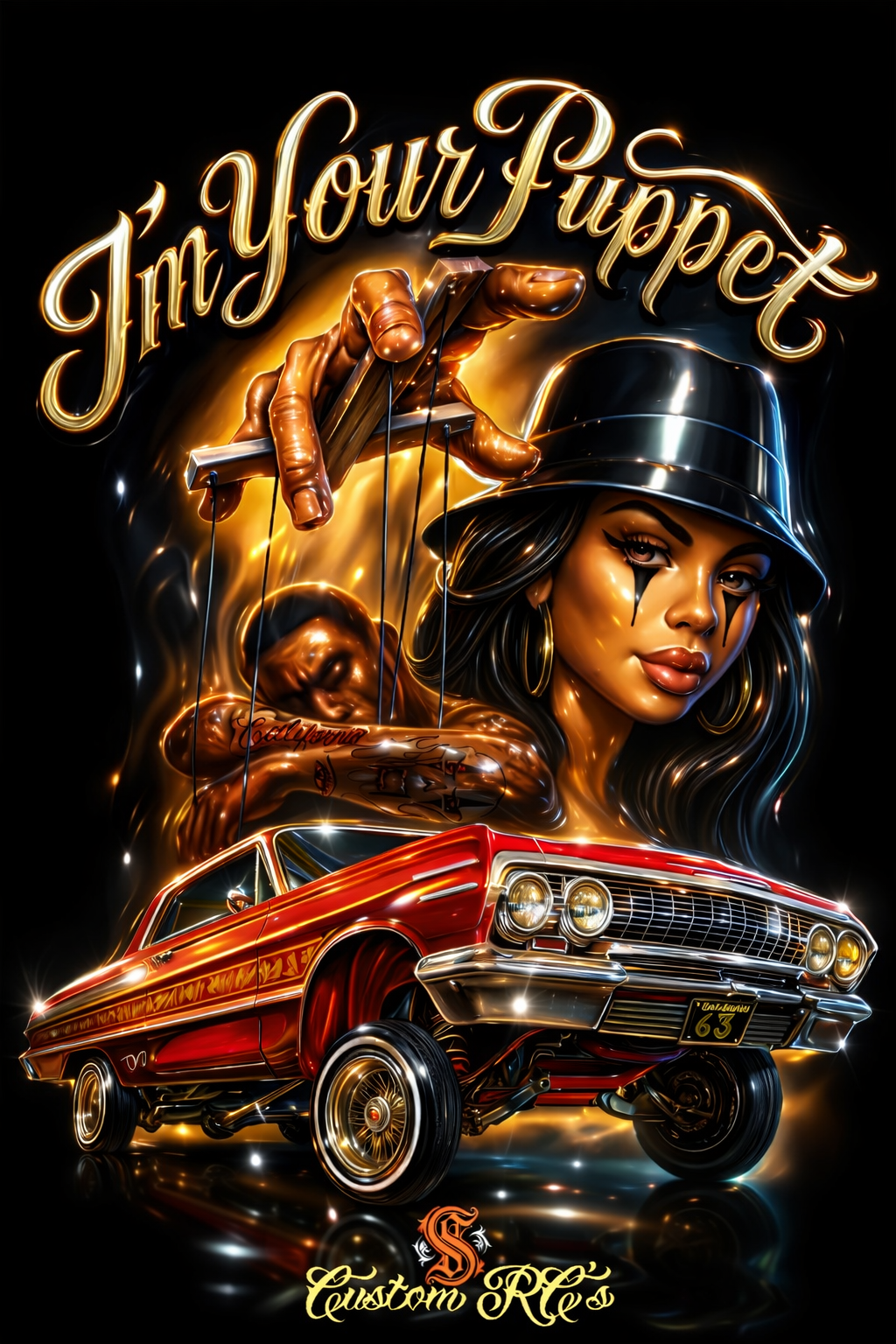 "I'm Your Puppet" Old School Tee