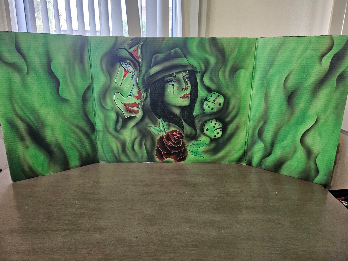Custom Airbrushed Backdrops