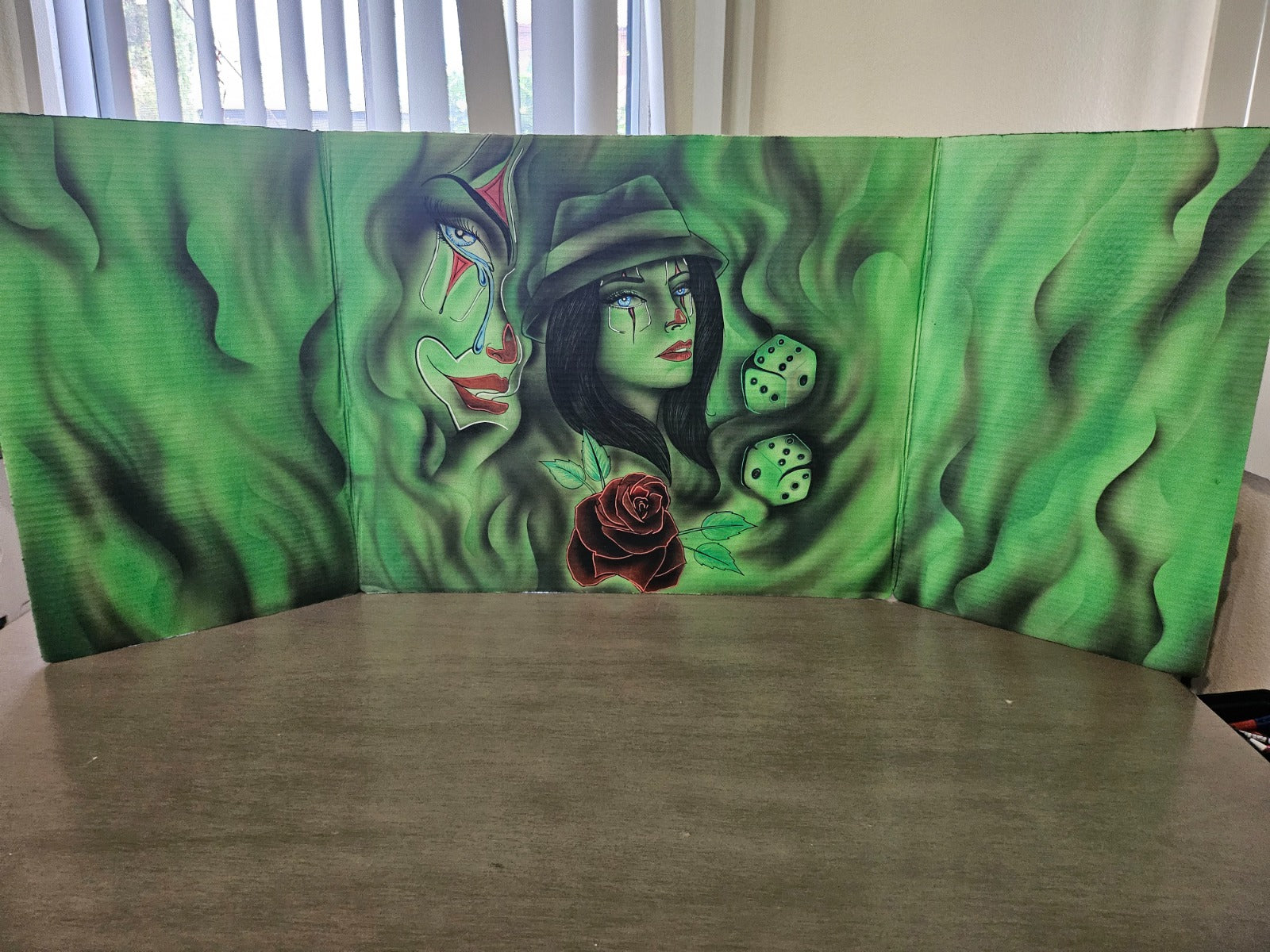 Custom Airbrushed Backdrops